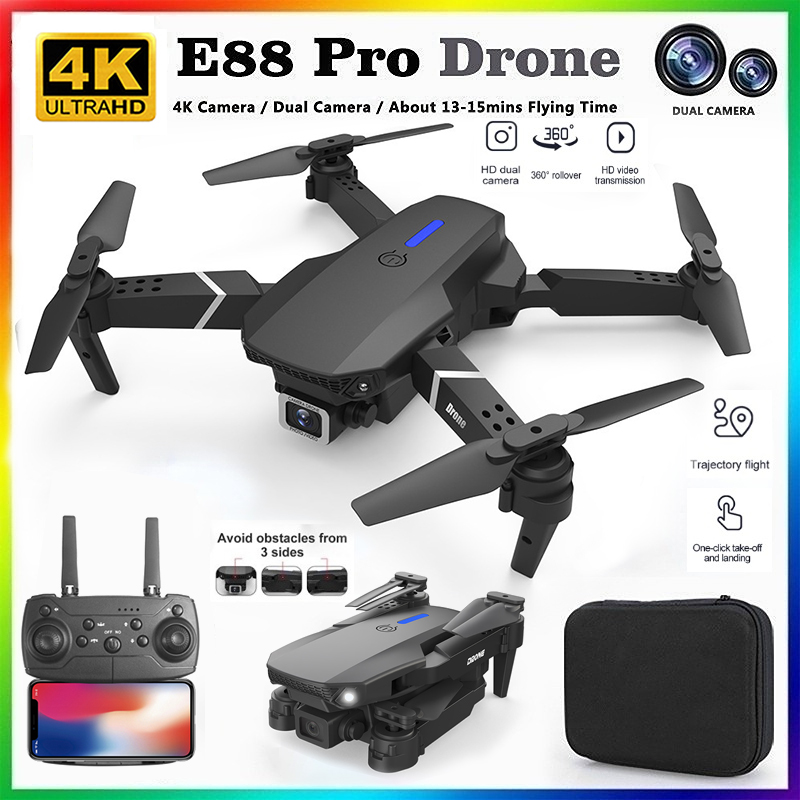 Drone Mapping - โดรนรุ่นใหม่ E88 ปี 2026 ระดับมืออาชีพ ความละเอียด