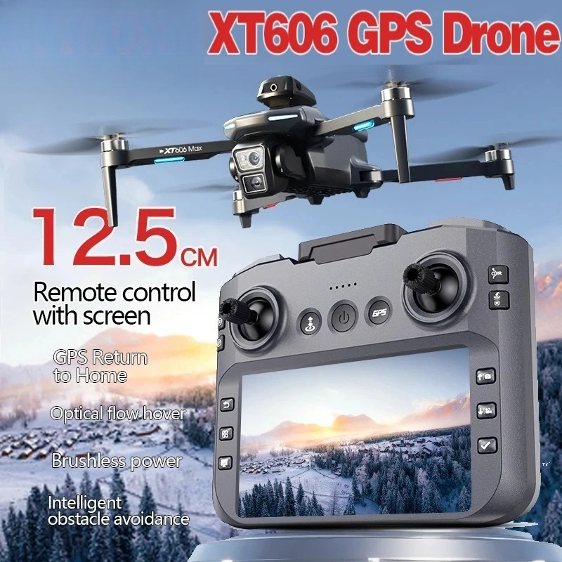 Drone Photogrammetry - โดรน XT606 MAX GPS รุ่นดั้งเดิม กล้อง