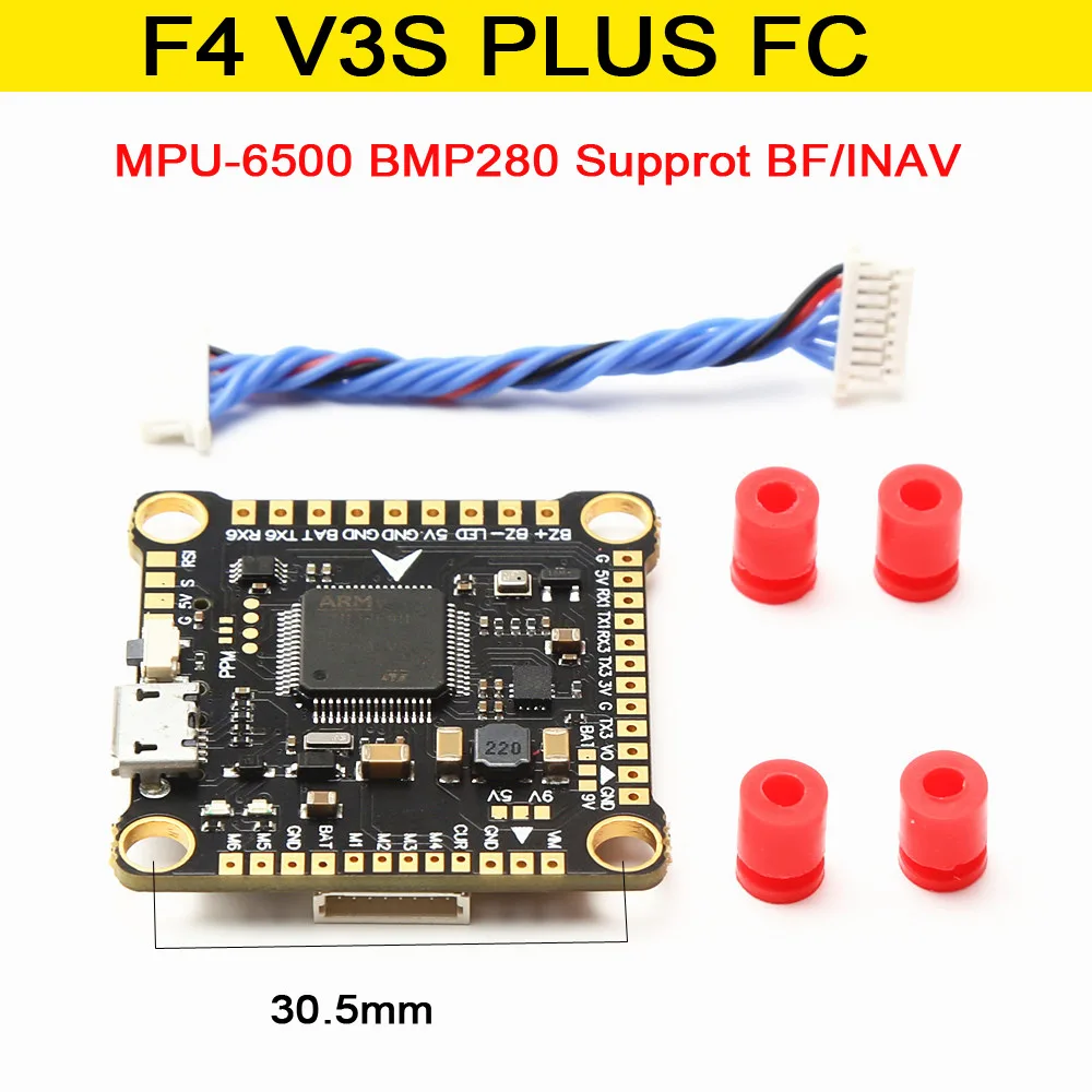 Betaflight Fc F4 - ชุดควบคุมการบิน NEW F4 V3S PLUS รองรับ