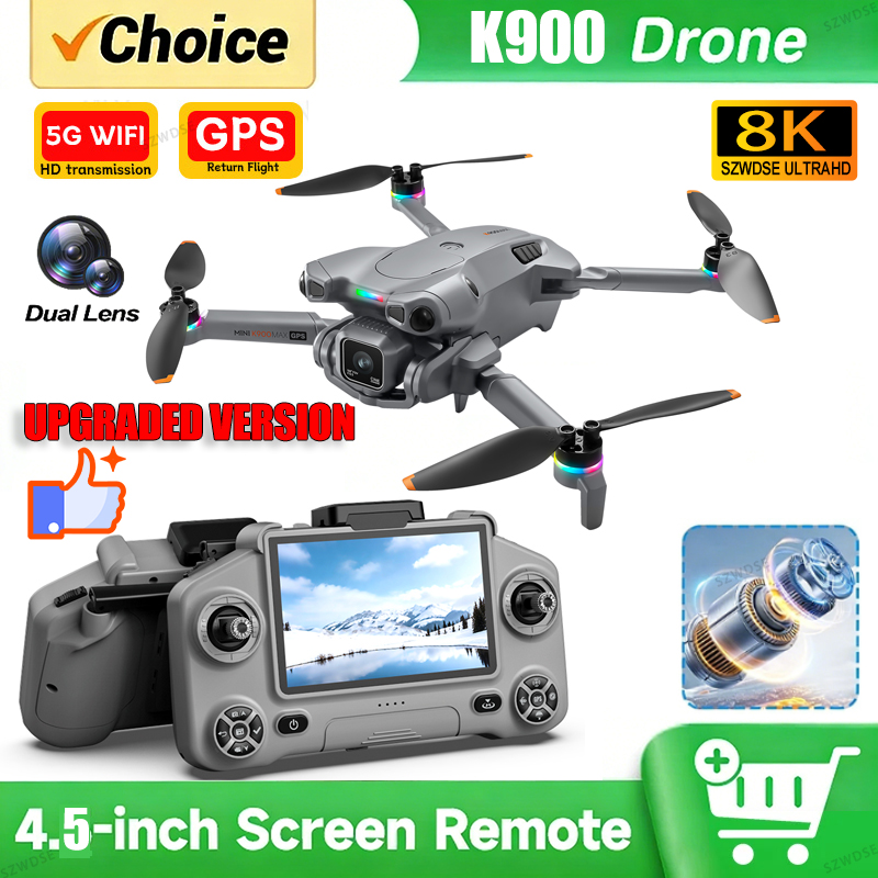 Drone Photogrammetry - โดรน K900 MAX GPS รุ่นใหม่ พร้อมกล้อง
