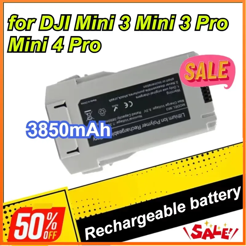 แบตเตอรี่โดรนสำรองขนาด 3850mAh - Dji Drone Mini 3 บทวิจารณ์และราคา