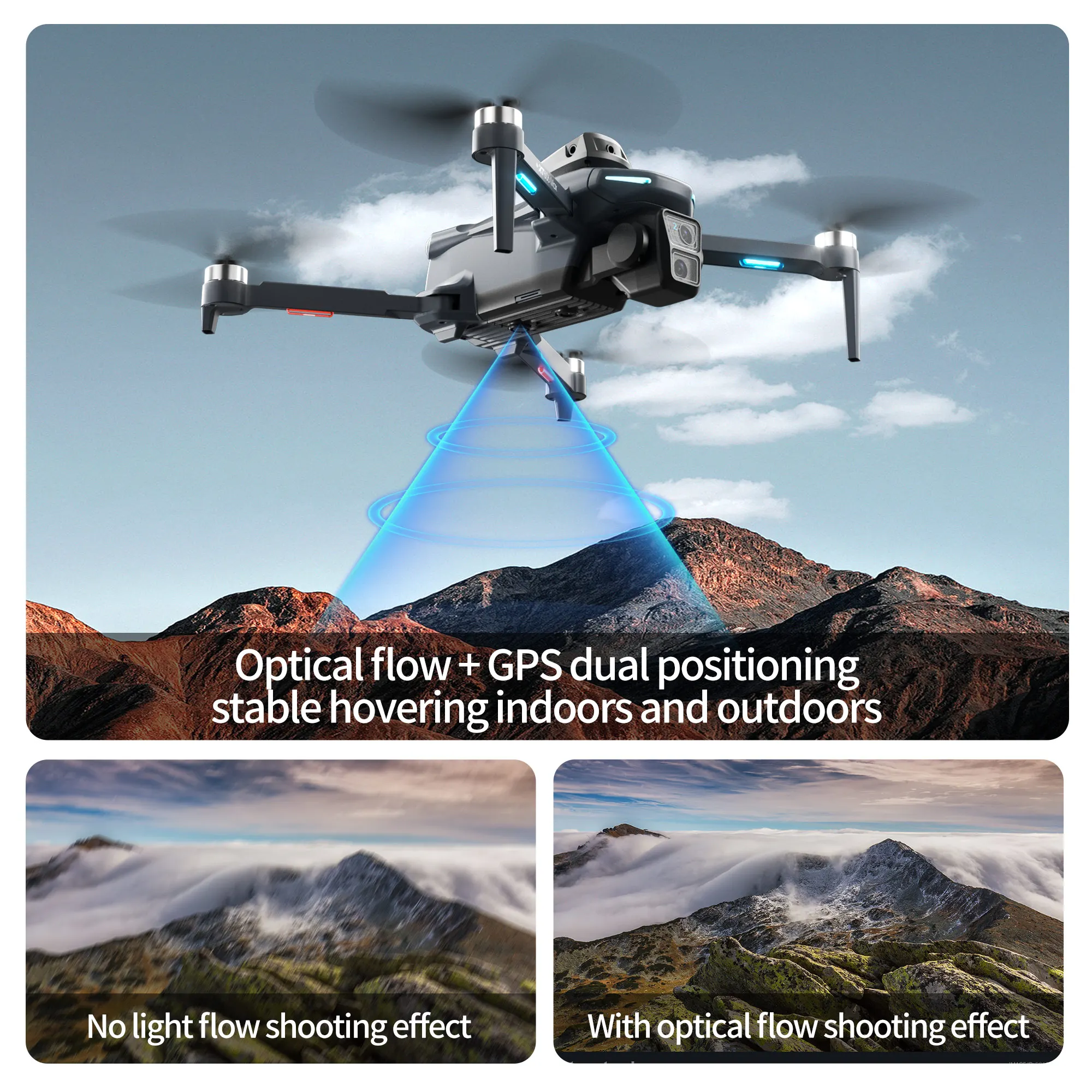 โดรน XT606 MAX GPS รุ่นดั้งเดิ - Drone Photogrammetry บทวิจารณ์และราคา