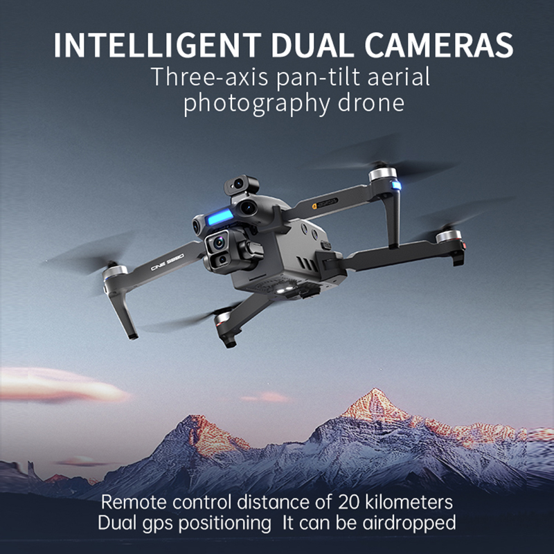 โดรนกล้องคู่ 8K รุ่นใหม่ ปี 20 - Drone Mapping บทวิจารณ์และราคา